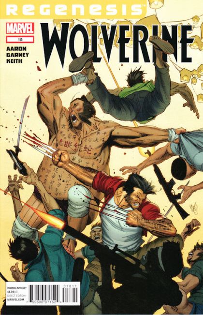 Wolverine, Vol. 4 Regenesis - Goodbye Chinatown, Part 2 |  Issue#18A | Year:2011 | Series: Wolverine | Pub: Marvel Comics | Ron Garney Regular