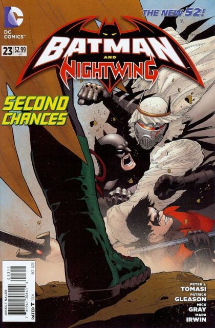 Batman and Robin, Vol. 2 Acceptance |  Issue#23A | Year:2013 | Series: Batman | Pub: DC Comics | Patrick Gleason Regular Cover