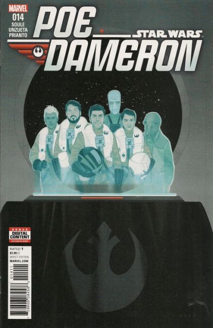 Poe Dameron Legend Lost, Part 1 |  Issue#14A | Year:2017 | Series: Star Wars | Pub: Marvel Comics | Regular Phil Noto Cover