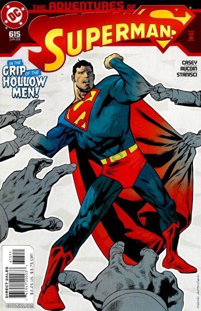 The Adventures of Superman The Living Double of a Single Fiction |  Issue#615A | Year:2003 | Series: Superman | Pub: DC Comics | Direct Edition
