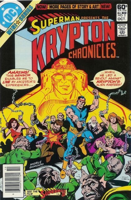 Krypton Chronicles Bring Back Yesterday! |  Issue#2B | Year:1981 | Series: Superman | Pub: DC Comics | Newsstand Edition