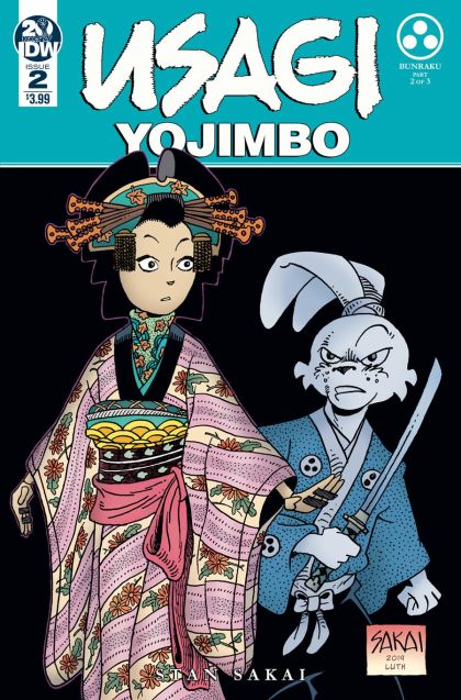 Usagi Yojimbo, Vol. 4 Bunraku, Part Two |  Issue#2A | Year:2019 | Series: Usagi Yojimbo | Pub: IDW Publishing |