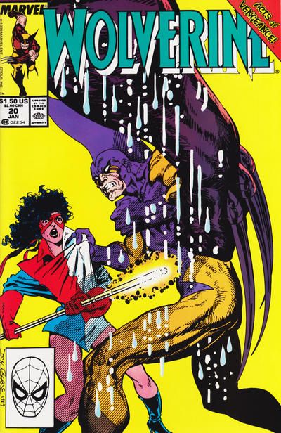 Wolverine, Vol. 2 Acts of Vengeance - Miracles |  Issue#20A | Year:1989 | Series: Wolverine | Pub: Marvel Comics |