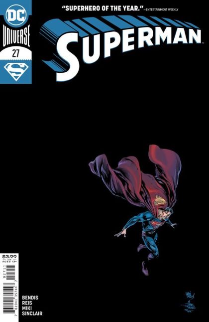 Superman, Vol. 5 Mythological, Part 3 |  Issue#27A | Year:2020 | Series: Superman | Pub: DC Comics | Ivan Reis Regular