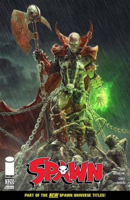 Spawn  |  Issue#320A | Year:2021 | Series: Spawn | Pub: Image Comics | Bjorn Barends Regular Cover