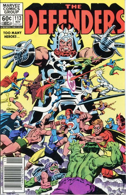 The Defenders, Vol. 1 Moon Madness! |  Issue#113B | Year:1982 | Series: Defenders | Pub: Marvel Comics | Newsstand Edition