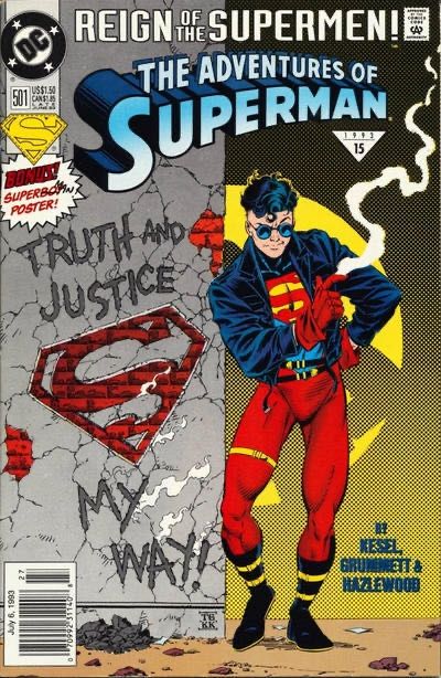 The Adventures of Superman Reign of the Supermen - The Adventures of Superman...When He Was a Boy! |  Issue