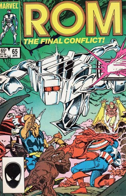 ROM, Vol. 1 (Marvel) Doomsday |  Issue#65A | Year:1985 | Series:  | Pub: Marvel Comics | Direct Edition