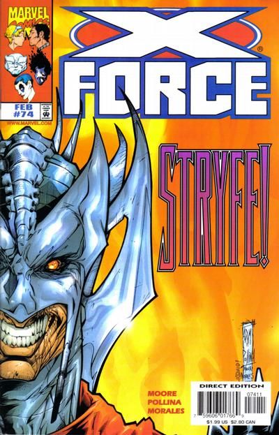 X-Force, Vol. 1 Afterlife |  Issue#74A | Year:1997 | Series: X-Force | Pub: Marvel Comics |