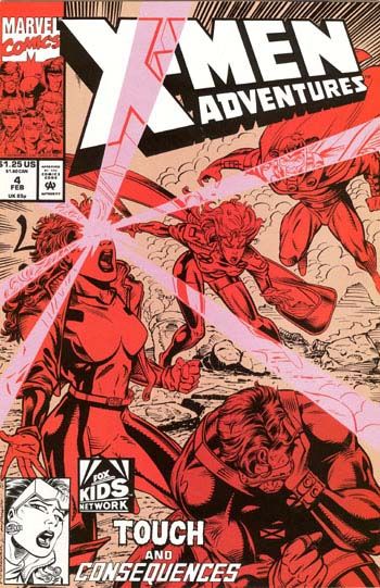 X-Men Adventures, Vol. 1 Should Old Acquaintance... |  Issue#4A | Year:1992 | Series: X-Men | Pub: Marvel Comics | Direct Edition