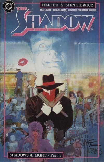 Shadow, Vol. 3 Shadows & Light, Passion Play |  Issue#6 | Year:1987 | Series: The Shadow | Pub: DC Comics |