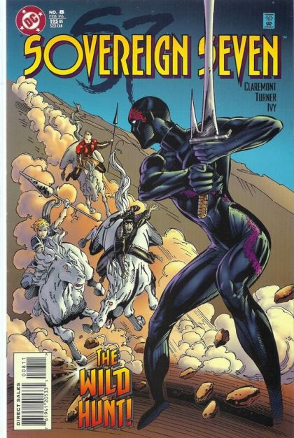 Sovereign Seven The Wild Hunt |  Issue#8A | Year:1996 | Series: Sovereign Seven | Pub: DC Comics | Direct Edition