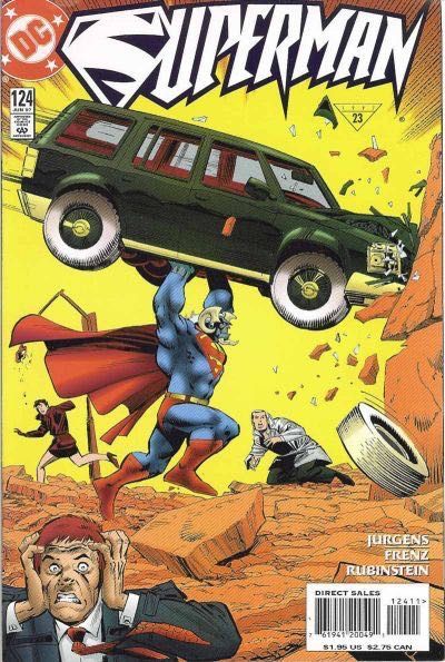 Superman, Vol. 2 A Hard Days Night! |  Issue#124A | Year:1997 | Series: Superman | Pub: DC Comics | Direct Edition