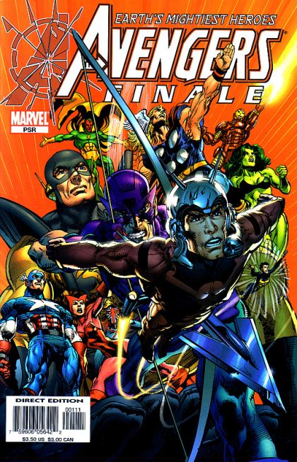 Avengers Finale Avengers Disassembled - Avenger Disassembled Finale |  Issue#1 | Year:2004 | Series: Avengers | Pub: Marvel Comics | Neal Adams Regular Cover