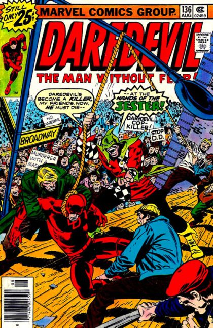 Daredevil, Vol. 1 A Hanging For A Hero! |  Issue#136A | Year:1976 | Series: Daredevil | Pub: Marvel Comics | Regular Edition