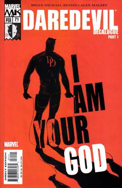 Daredevil, Vol. 2 Decalogue, Part 1: I Am Your God |  Issue