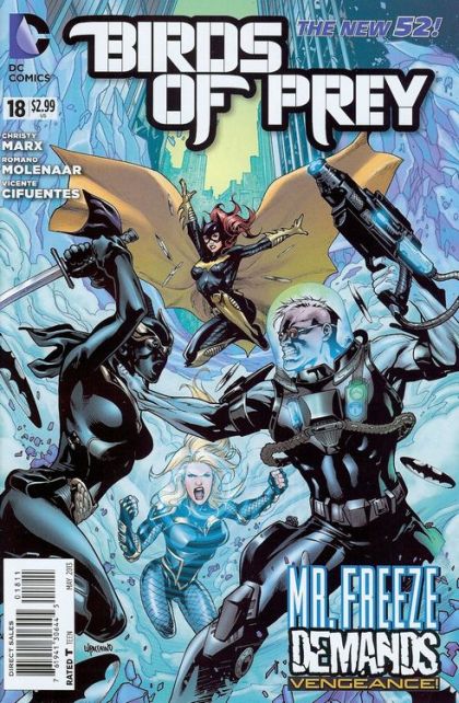 Birds of Prey, Vol. 3 Burning Cold |  Issue#18 | Year:2013 | Series:  | Pub: DC Comics |