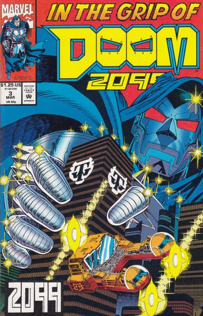 Doom 2099, Vol. 1 Unto the Breach |  Issue#3A | Year:1993 | Series:  | Pub: Marvel Comics |