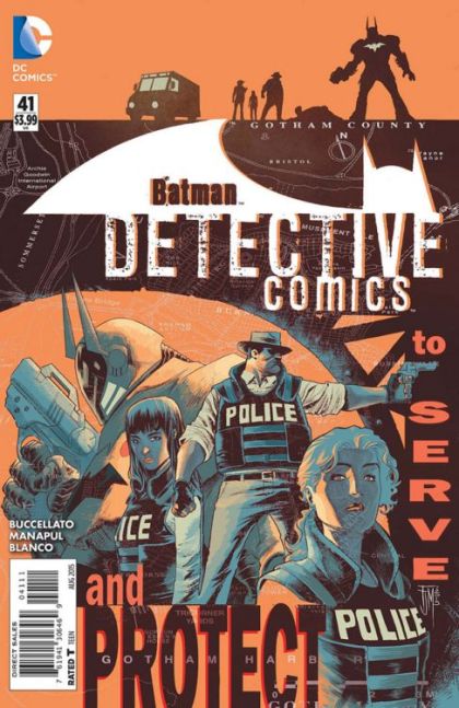 Detective Comics, Vol. 2 Reunion, Part 1 |  Issue#41A | Year:2015 | Series: Batman | Pub: DC Comics | Regular Cover - Francis Manapul
