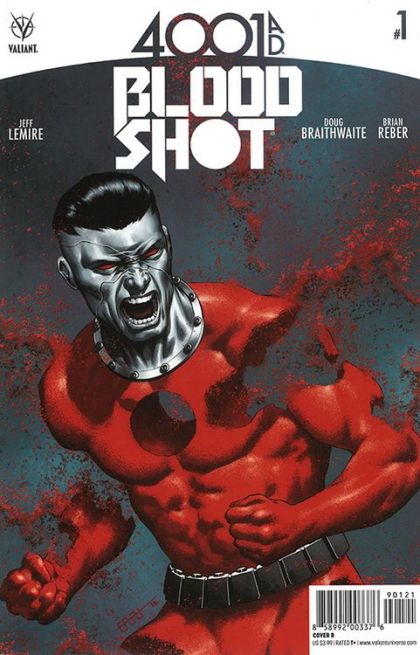 4001 A.D.: Bloodshot 4001 A.D. - Bloodshot |  Issue#1B | Year:2016 | Series:  | Pub: Valiant Entertainment | CAFU Variant