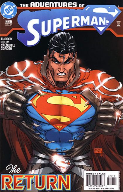 The Adventures of Superman Godfall - Part 5: Tempest |  Issue#626A | Year:2004 | Series: Superman | Pub: DC Comics | Direct Edition