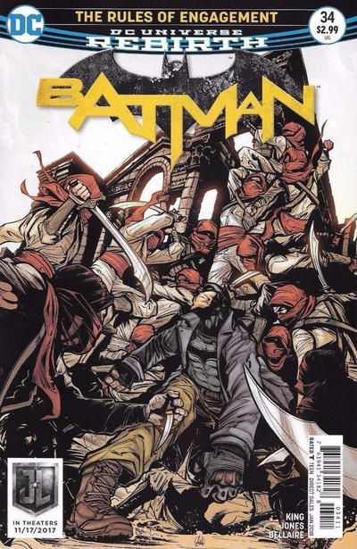 Batman, Vol. 3 The Rules of Engagement |  Issue#34A | Year:2017 | Series: Batman | Pub: DC Comics | Joëlle Jones Regular