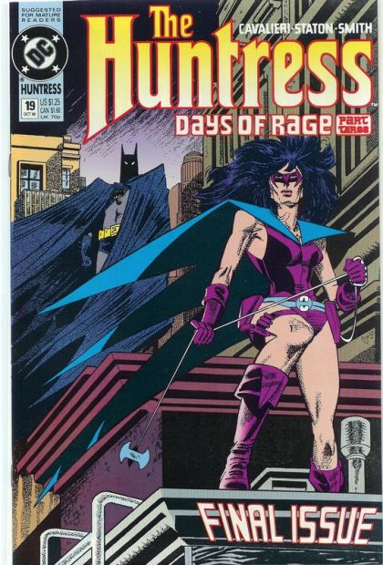 Huntress, Vol. 1 Days of Rage, Part Three: The Last Of The Street Fighters |  Issue#19 | Year:1990 | Series:  | Pub: DC Comics |