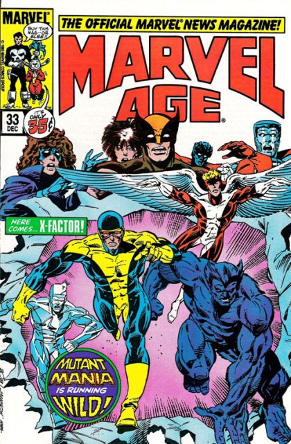 Marvel Age  |  Issue#33 | Year:1985 | Series:  | Pub: Marvel Comics |