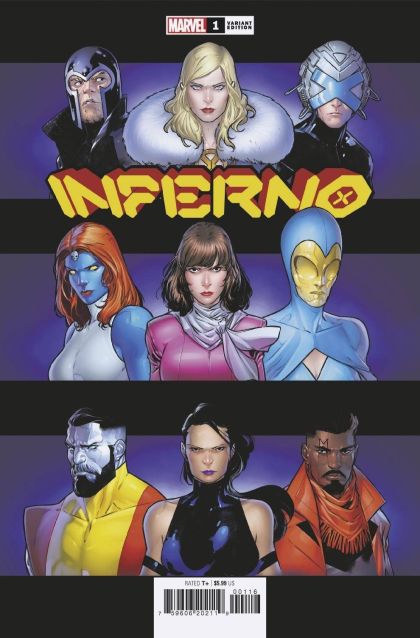 Inferno, Vol. 2  |  Issue#1J | Year:2021 | Series:  | Pub: Marvel Comics | R.B. Silva Homage Variant