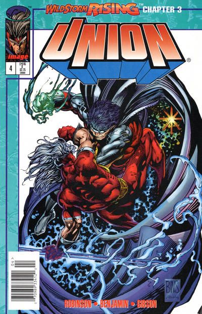 Union, Vol. 2 Wildstorm Rising - Part 3 |  Issue#4B | Year:1995 | Series: Union | Pub: Image Comics | Newsstand Edition
