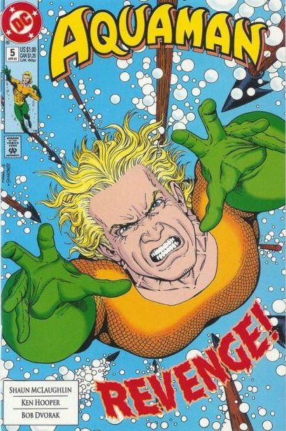 Aquaman, Vol. 4 Best Friends |  Issue#5A | Year:1992 | Series: Aquaman | Pub: DC Comics | Direct Edition