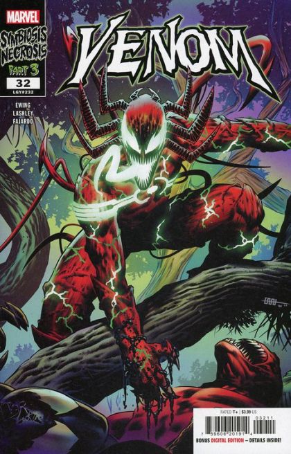 Venom, Vol. 5 Symbiosis Necrosis, Part 3: Destination Eschaton |  Issue#32A | Year:2024 | Series: Venom | Pub: Marvel Comics | CAFU Regular
