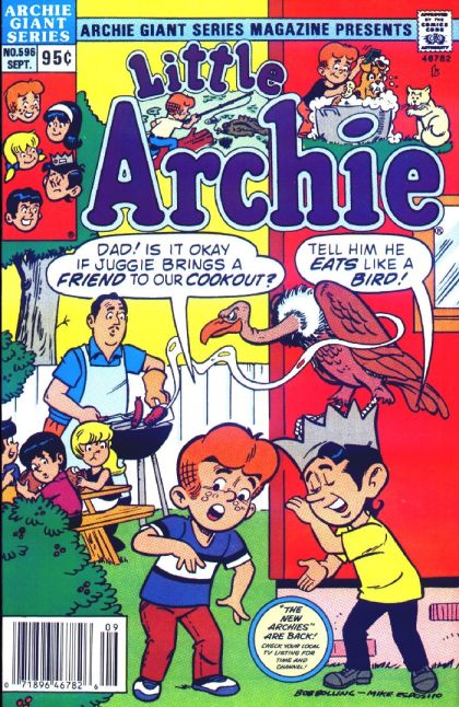 Archie Giant Series  |  Issue#596B | Year:1989 | Series:  | Pub: Archie Comic Publications | Newsstand Edition
