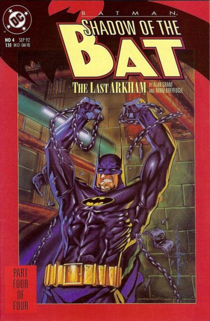 Batman: Shadow of the Bat The Last Arkham, Part 4 |  Issue#4A | Year:1992 | Series: Batman | Pub: DC Comics | Direct Edition