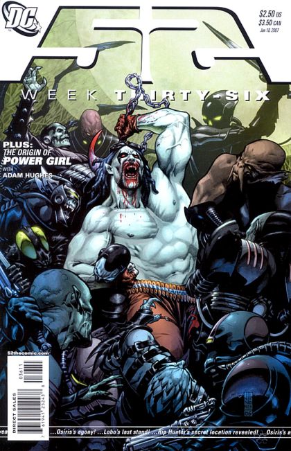 52 52 - How To Win a War in Space / The Origin of Power Girl |  Issue#36A | Year:2007 | Series:  | Pub: DC Comics | J.G. Jones Regular
