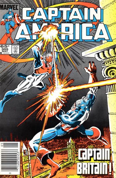 Captain America, Vol. 1 Walk Upon England! |  Issue#305B | Year:1985 | Series: Captain America | Pub: Marvel Comics |