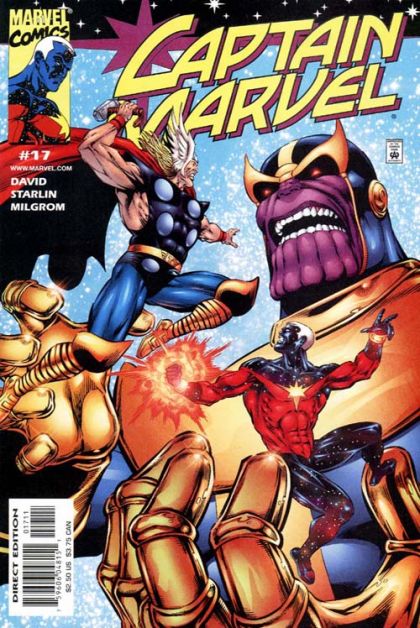 Captain Marvel, Vol. 5 Cheating Death |  Issue#17A | Year:2001 | Series:  | Pub: Marvel Comics | Jim Starlin Regular