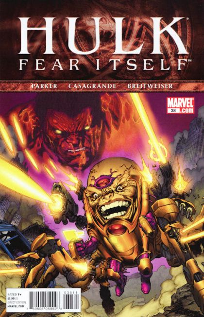 Hulk, Vol. 1 Fear Itself - Planet of Fear, Part 2 |  Issue#38 | Year:2011 | Series: Hulk | Pub: Marvel Comics | Carlo Pagulayan Regular