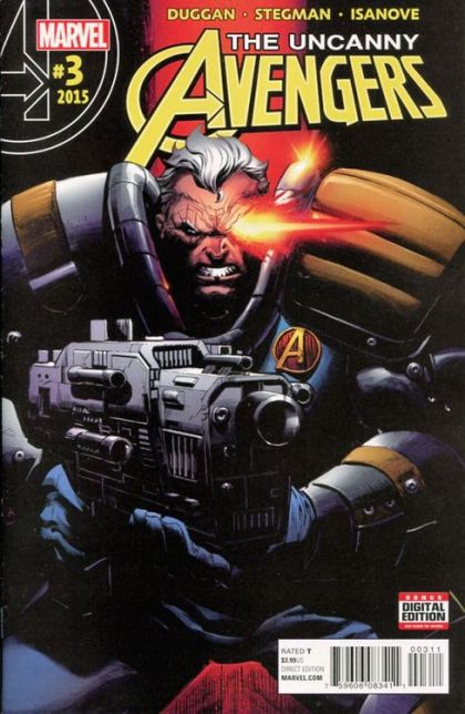 Uncanny Avengers, Vol. 3  |  Issue#3A | Year:2015 | Series: Avengers | Pub: Marvel Comics | Ryan Stegman Regular Cover