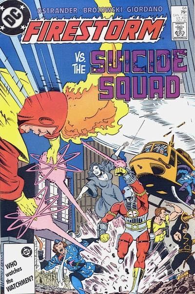 Firestorm, the Nuclear Man, Vol. 2 (1982-1990) Through The Gauntlet |  Issue#64A | Year:1987 | Series: Firestorm | Pub: DC Comics | Direct Edition
