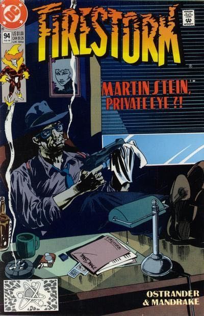 Firestorm, the Nuclear Man, Vol. 2 (1982-1990) The Dead Past |  Issue#94A | Year:1990 | Series: Firestorm | Pub: DC Comics | Direct Edition