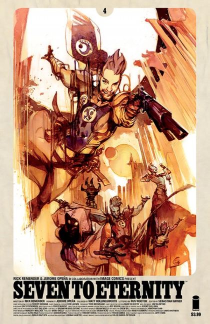 Seven To Eternity  |  Issue#4B | Year:2016 | Series:  | Pub: Image Comics | Greg Tocchini Cover
