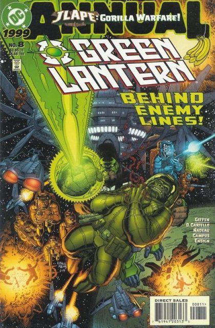 Green Lantern, Vol. 3 Annual JLApe: Gorilla Warfare! - Grunts |  Issue#8A | Year:1999 | Series: Green Lantern | Pub: DC Comics | Direct Edition