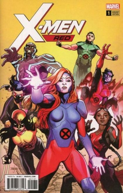 X-Men: Red, Vol. 1 The Hate Machine, Part One: Heal the World |  Issue#1C | Year:2018 | Series:  | Pub: Marvel Comics | Incentive Mahmud Asrar Variant Cover