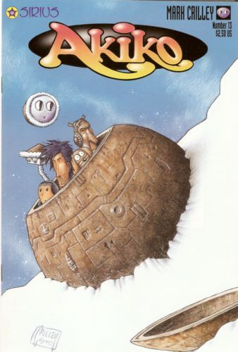 Akiko A Narrow Escape |  Issue#13 | Year:1997 | Series:  | Pub: Sirius |