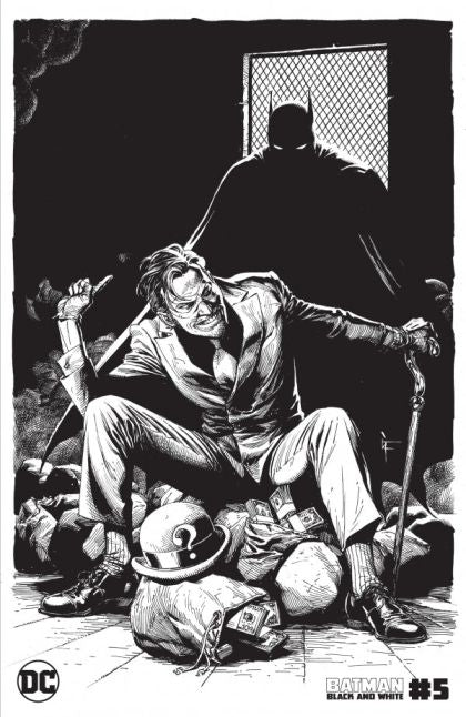 Batman: Black & White, Vol. 3 A Father and Son Outing / Signals / Blue / The Riddle / The Man Who Flies |  Issue#5C | Year:2021 | Series:  | Pub: DC Comics