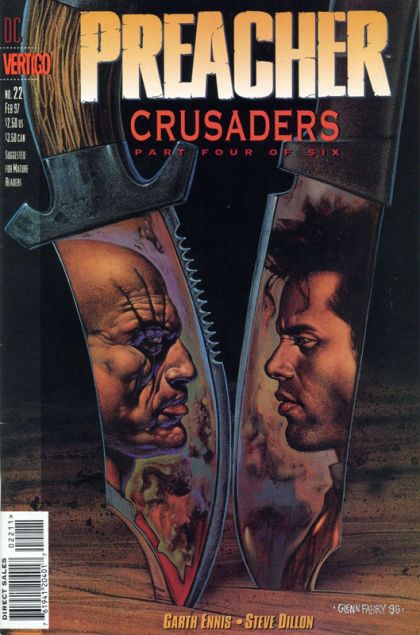 Preacher Crusaders, Iron in The Blood |  Issue#22 | Year:1997 | Series: Preacher | Pub: DC Comics |