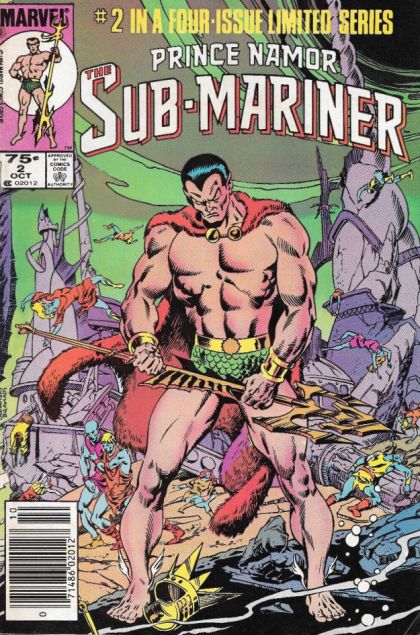 Prince Namor, The Sub-Mariner The Once and Future Man |  Issue#2B | Year:1984 | Series: Sub-Mariner | Pub: Marvel Comics | Newsstand Edition