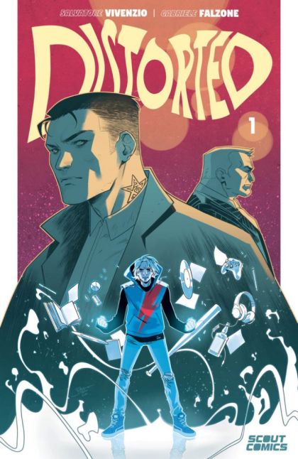 Distorted  |  Issue#1B | Year:2022 | Series:  | Pub: Scout Comics | Webstore Exclusive Ltd to 500 copies