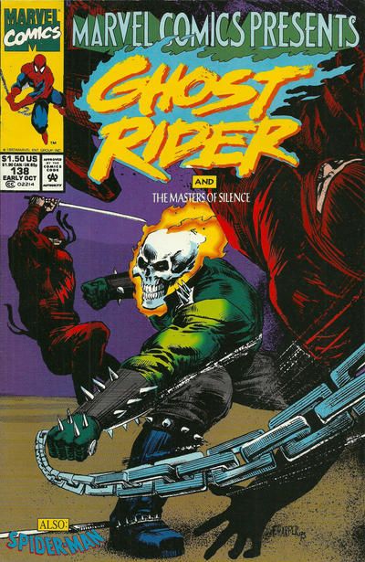 Marvel Comics Presents, Vol. 1 Rumble in the Jungle, Part 2: Arena; Spellbound Part 1: Zxaxz's Escape; Fellow Travelers Part 2: Lightning Swords of Death; Deathurge |  Issue#138B | Year:1993 | Series:  | Pub: Marvel Comics | Newsstand Edition